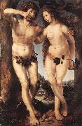 GOSSAERT, Jan (Mabuse) Adam and Eve sdgh Sweden oil painting artist